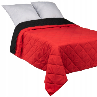 Polish Fabrics prehoz z mikrovlákna 90 cm x 200 cm čierna, odtiene sivej, odtiene zelenej